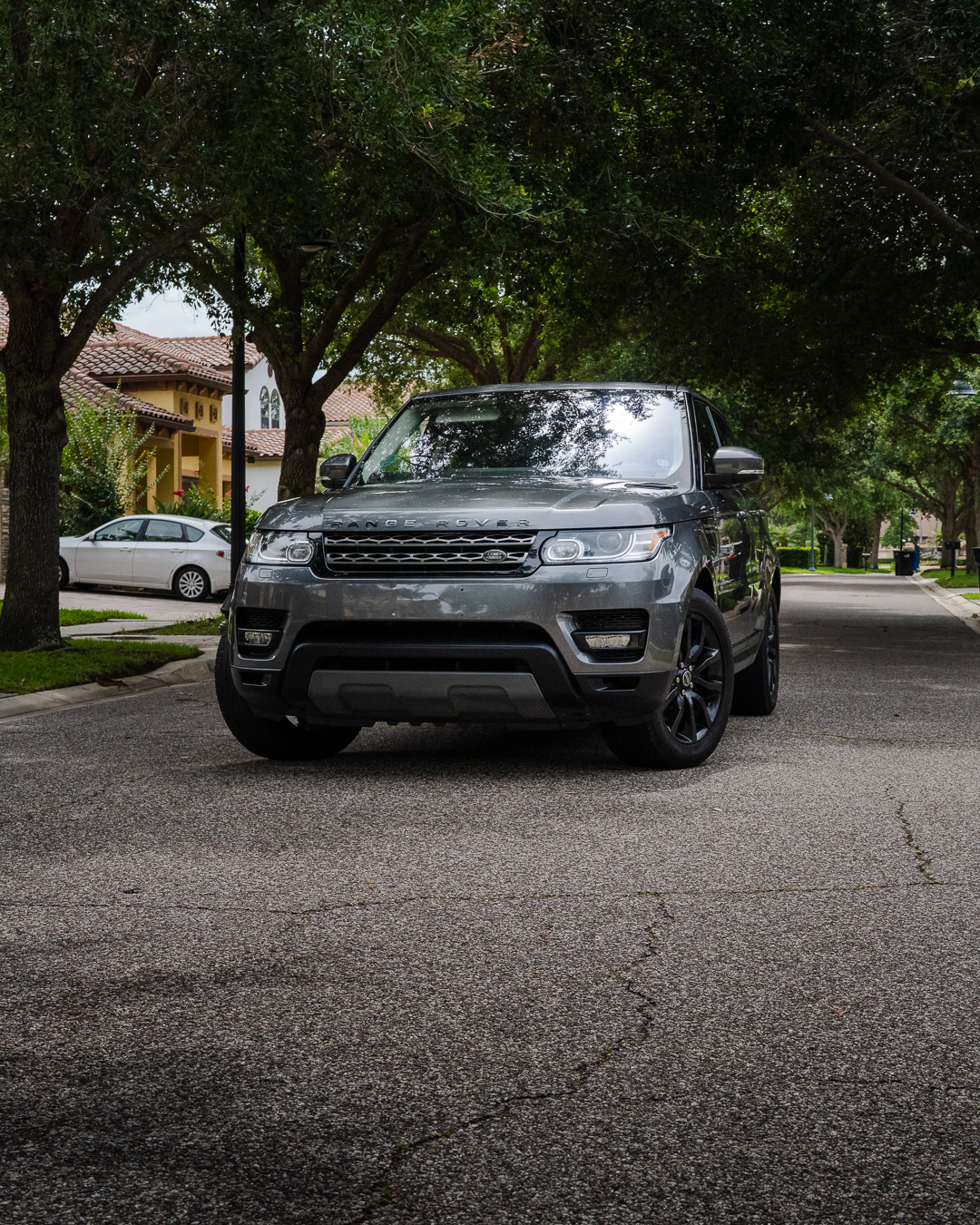 Range Rover Sport after mobile exterior detail in Central Florida