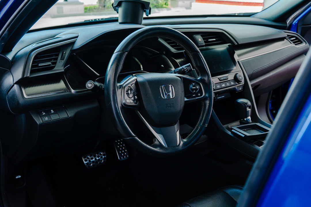 Mobile interior car detailing in Kissimmee, FL - Honda Civic deep clean