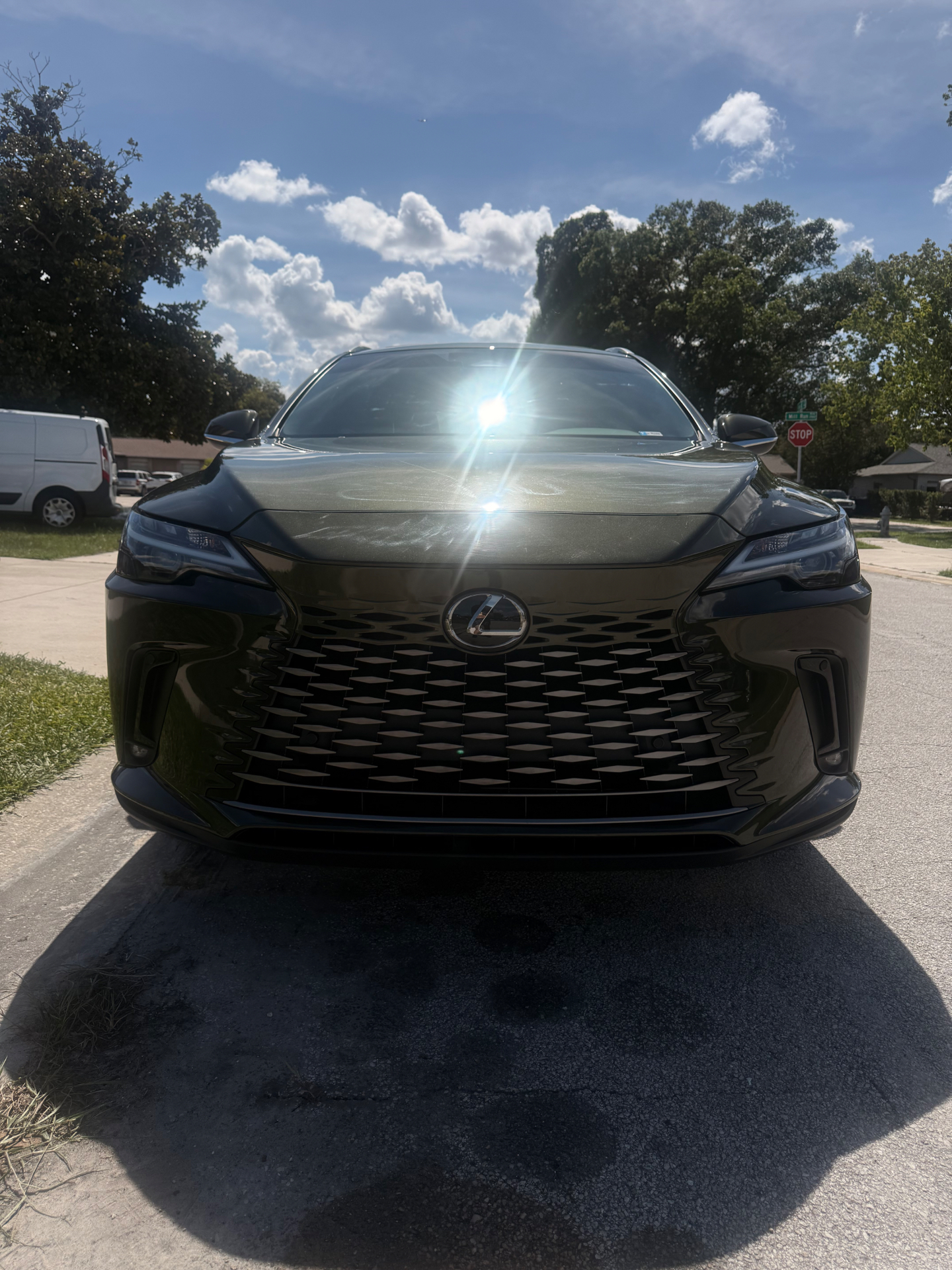 Lexus RX with mirror-finish paint after mobile detail in Kissimmee, FL